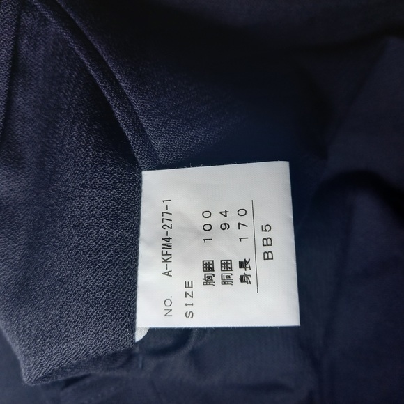 Mens 34-38" Adjustable Size Smart Wool L29.5 Black Trousers - Picture 9 of 10